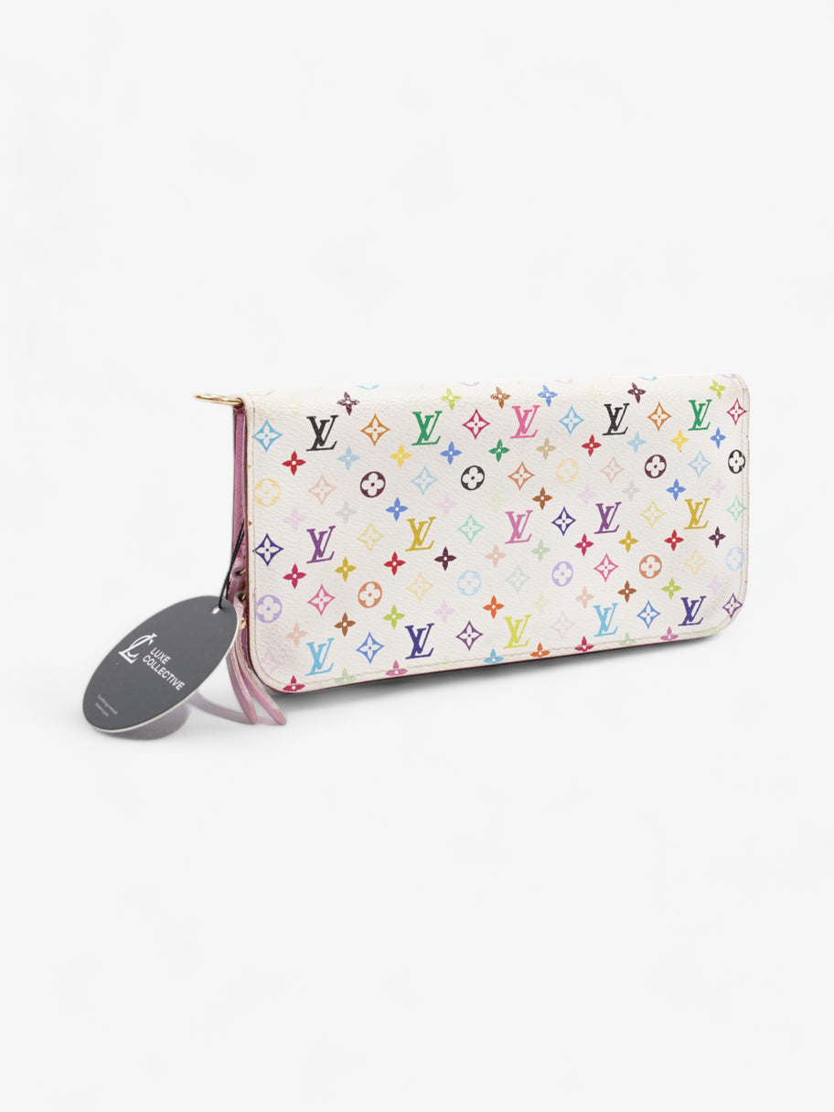 Louis Vuitton Double Zip Wallet Multicoloured Monogram Coated Canvas Image 11