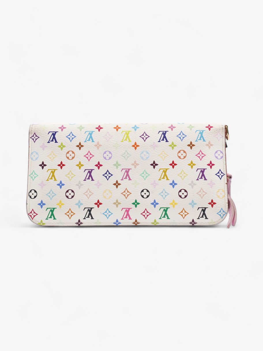 Louis Vuitton Double Zip Wallet Multicoloured Monogram Coated Canvas Image 3