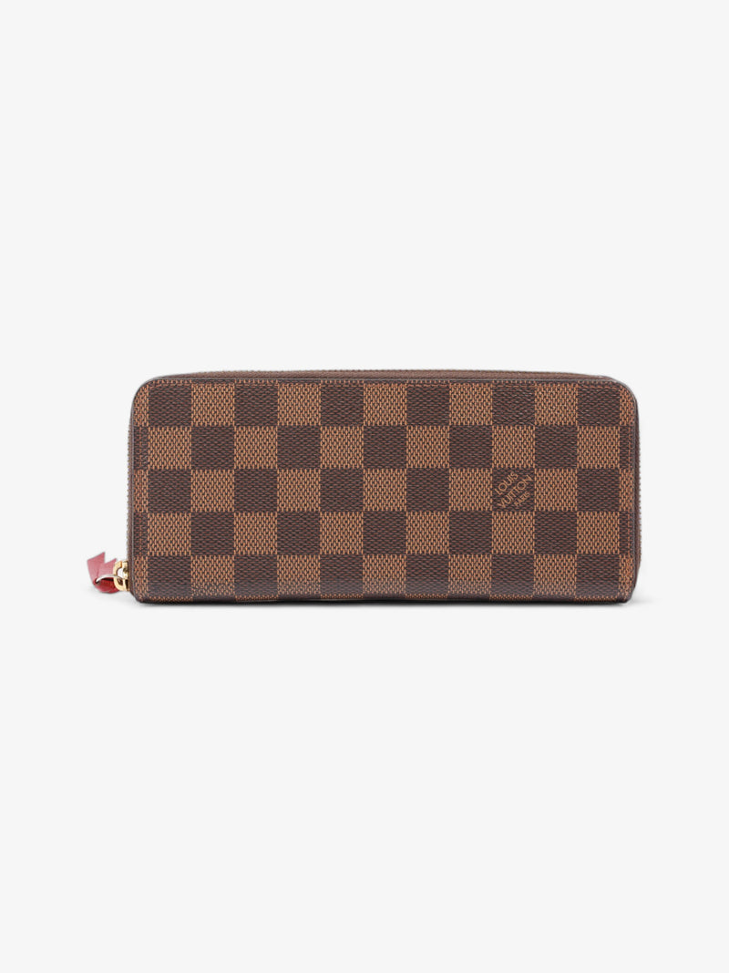  Louis Vuitton Clemence Wallet Monogram / Red Coated Canvas