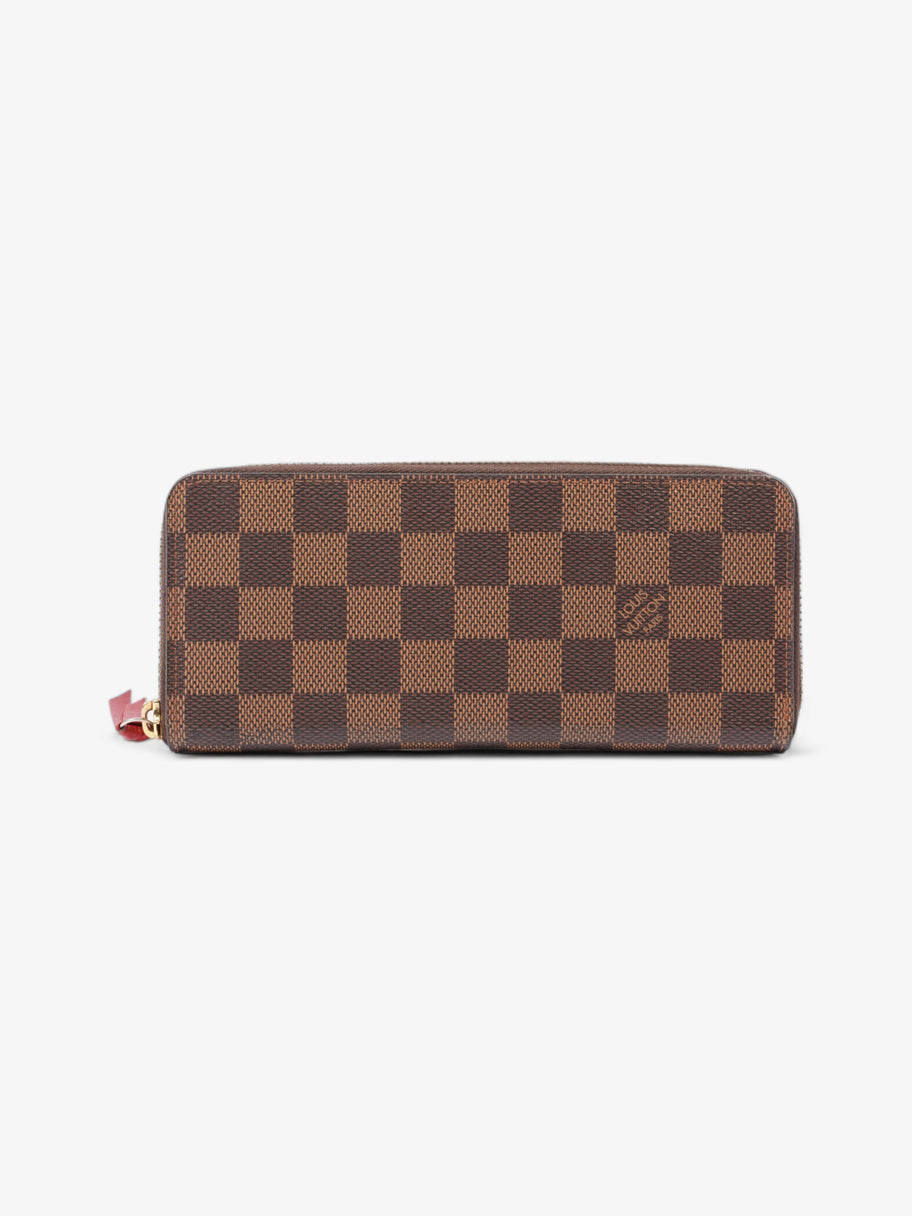 Clemence Wallet Monogram / Red Coated Canvas Image 1