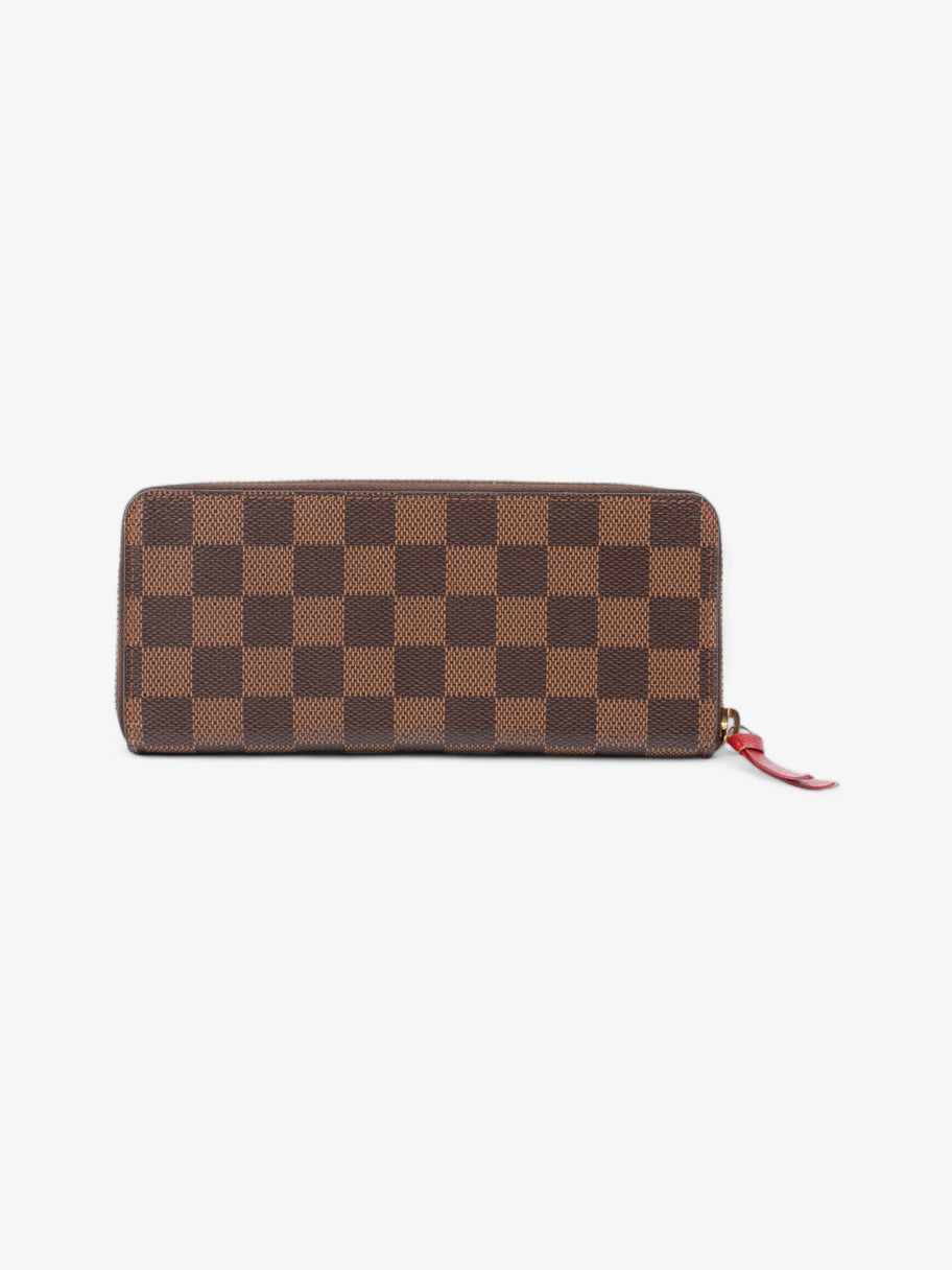 Clemence Wallet Monogram / Red Coated Canvas Image 2