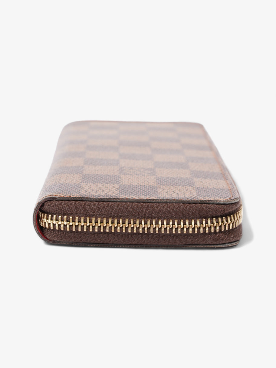 Clemence Wallet Monogram / Red Coated Canvas Image 3