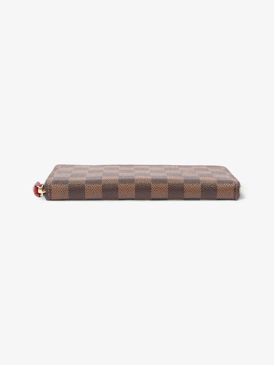Clemence Wallet Monogram / Red Coated Canvas Image 5