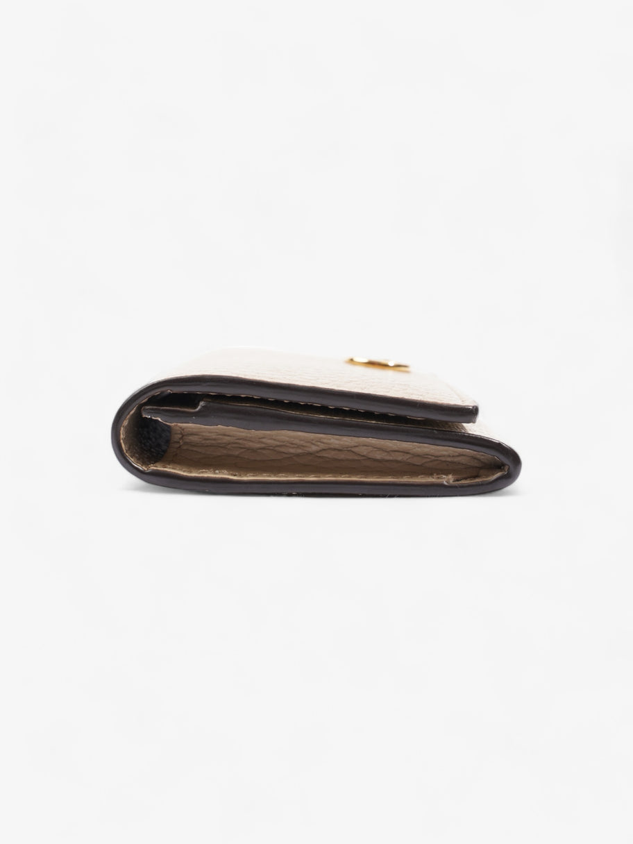 Gucci GG Marmont Wallet Beige Leather Image 4