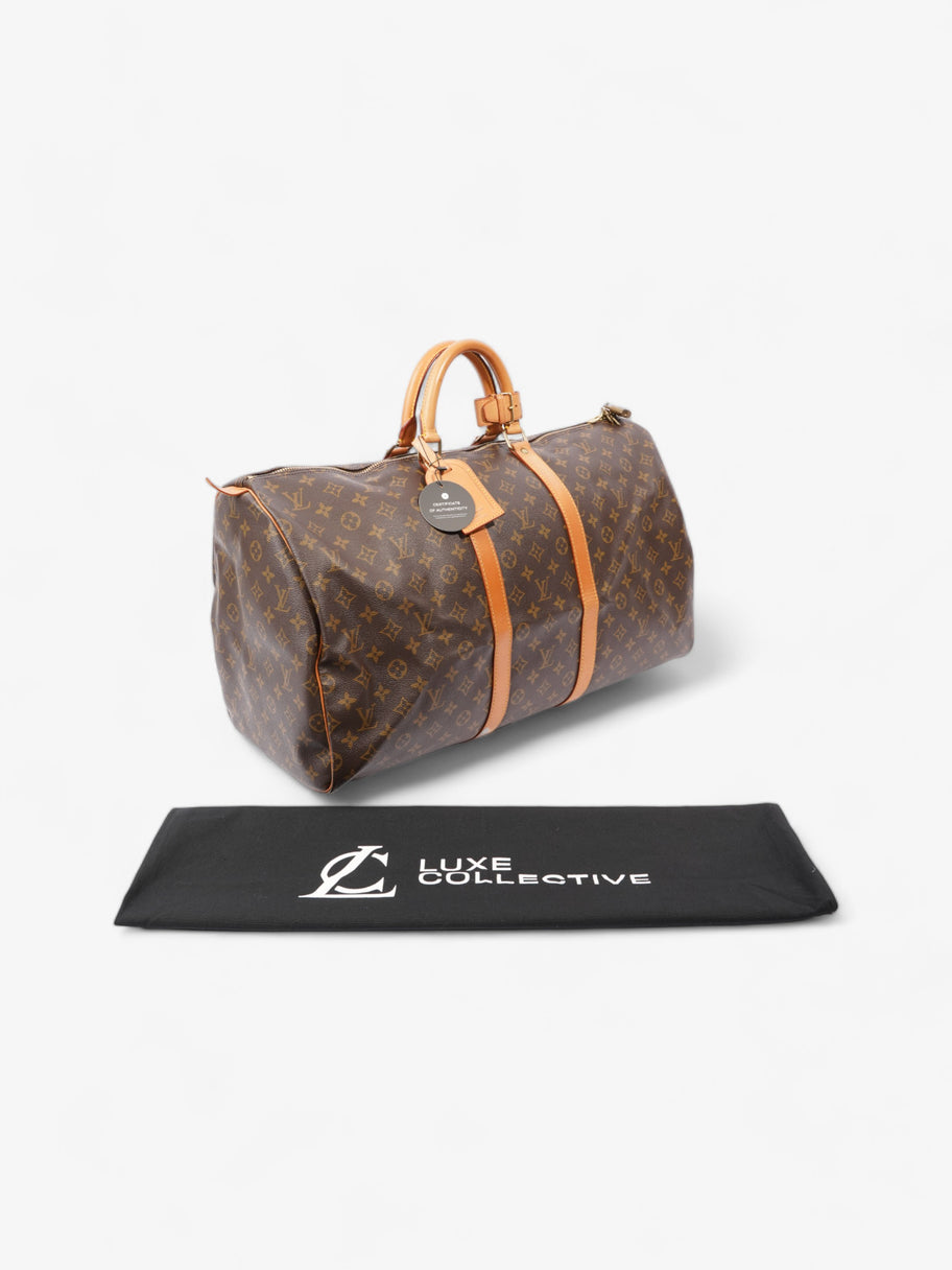 Keepall Monogram Coated Canvas 55 Image 11