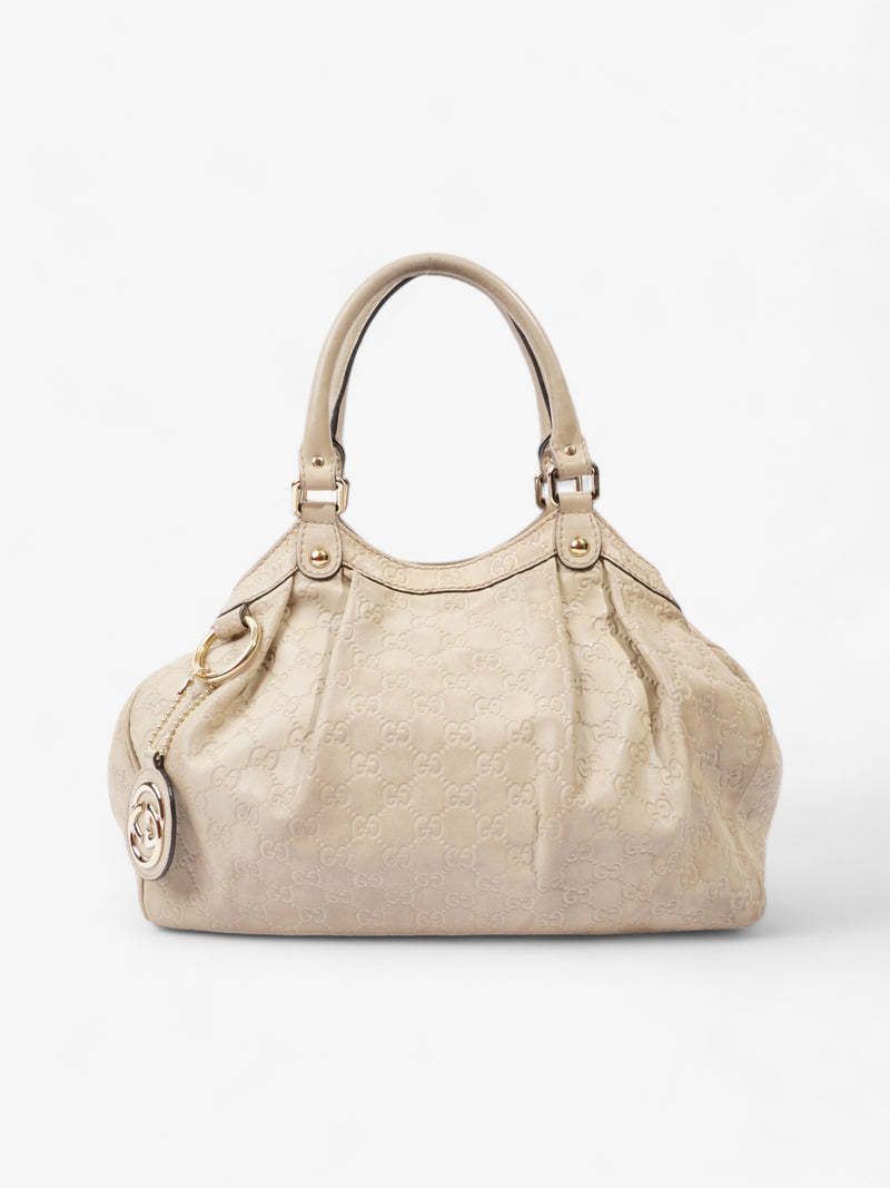  Sukey Tote Cream Leather