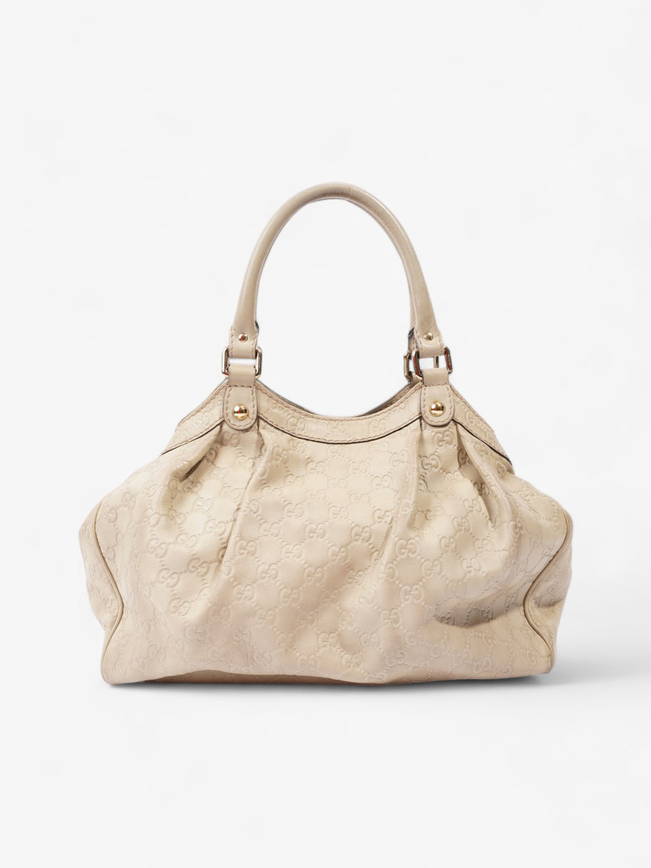 Sukey Tote Cream Leather Image 4