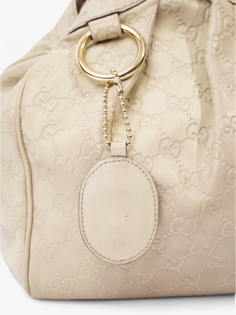 Sukey Tote Cream Leather Image 9