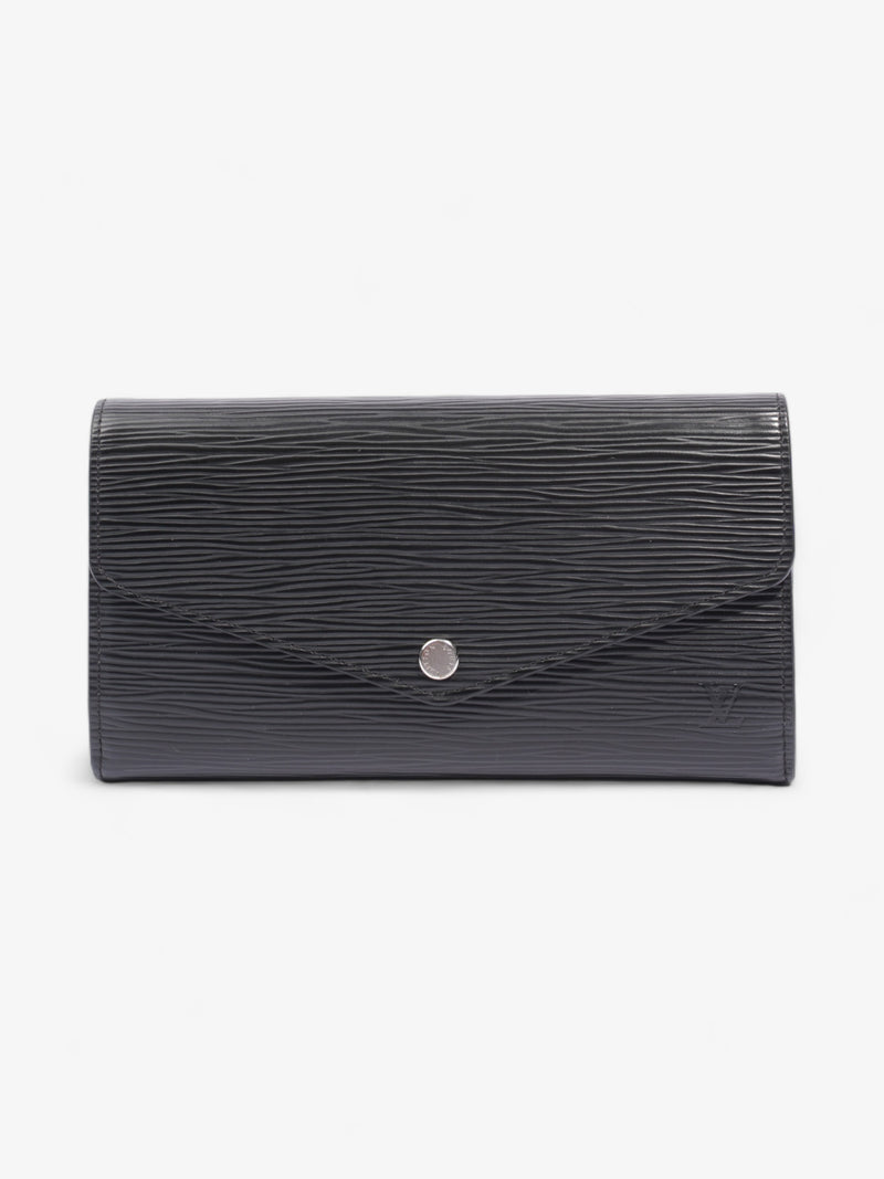  Louis Vuitton Sarah Wallet Black Epi Leather