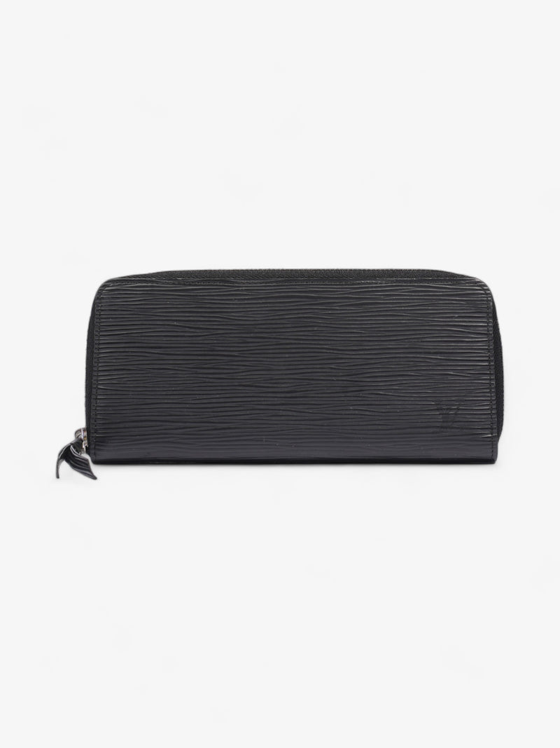  Louis Vuitton Clemence Wallet Black Epi Leather