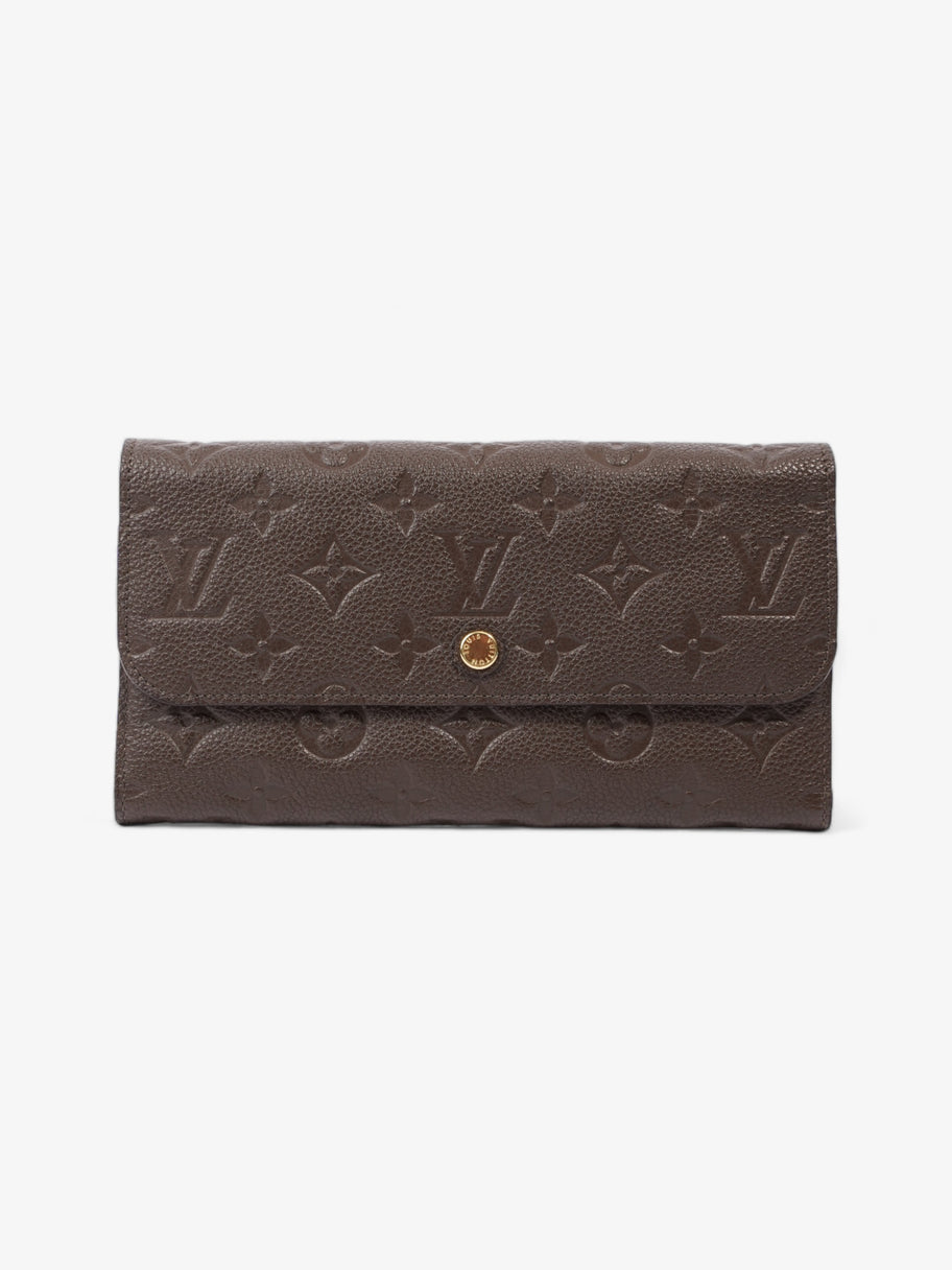 Virtuose Terre Wallet Brown Empreinte Leather Image 1