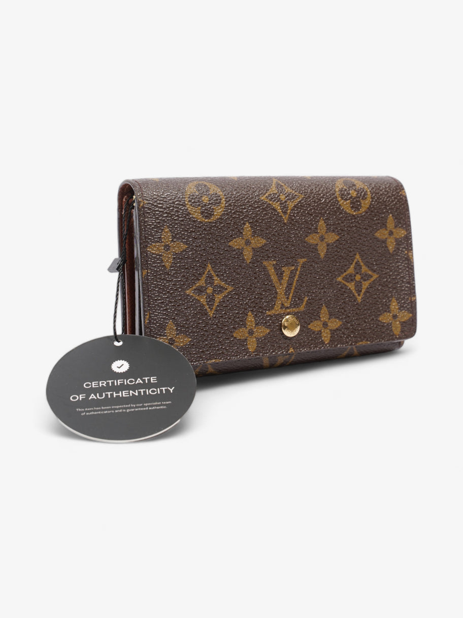 Compact Wallet Monogram Coated Canvas Image 9