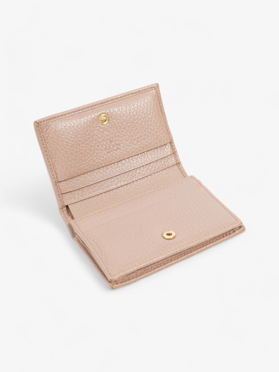 GG Marmont Wallet Beige Leather Image 5