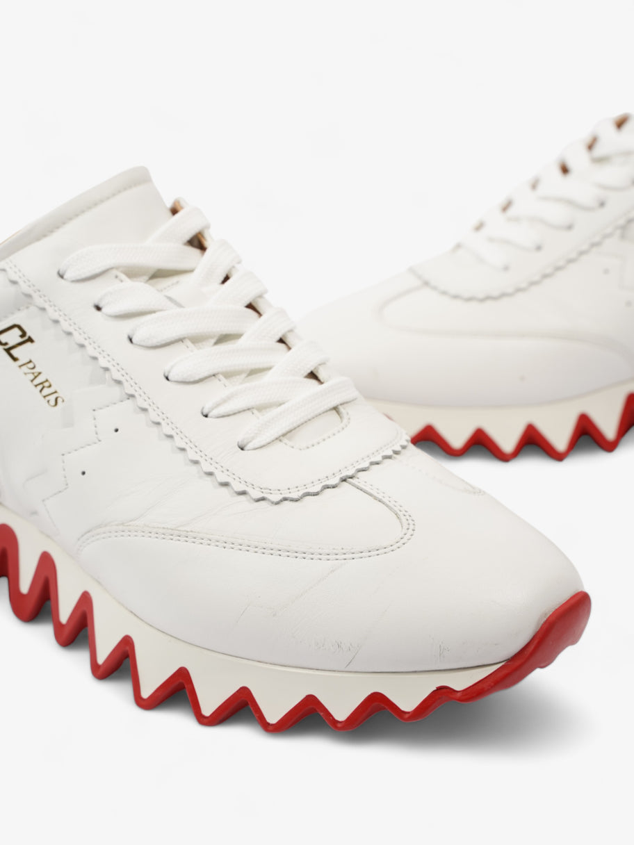 Loubi Shark White / Red Leather EU 40 UK 7 Image 10