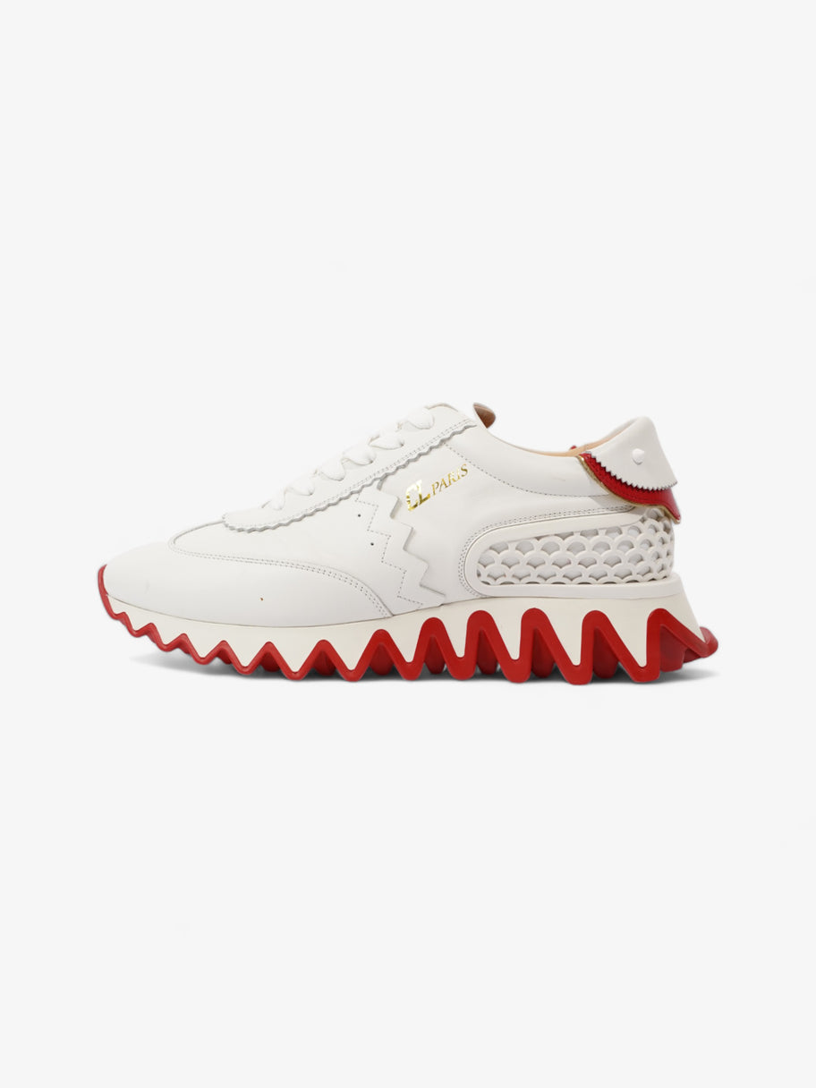 Loubi Shark White / Red Leather EU 40 UK 7 Image 5