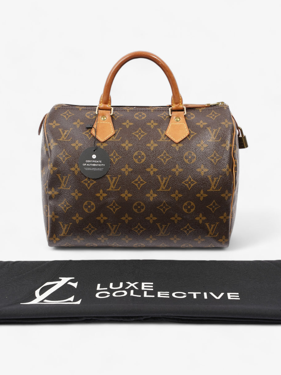 Louis Vuitton Speedy Monogram Coated Canvas 30 Image 12