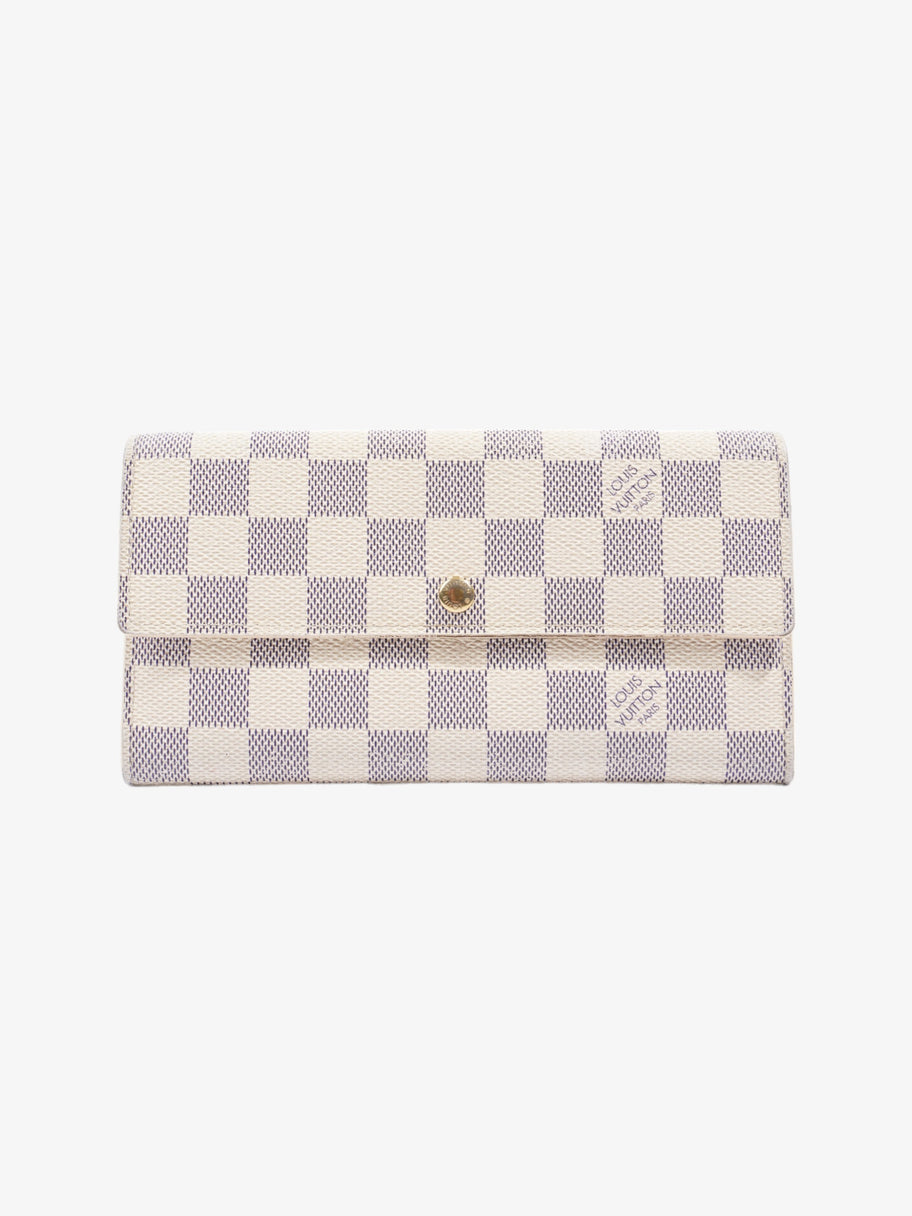 Sarah Wallet Damier Azur Canvas Image 1