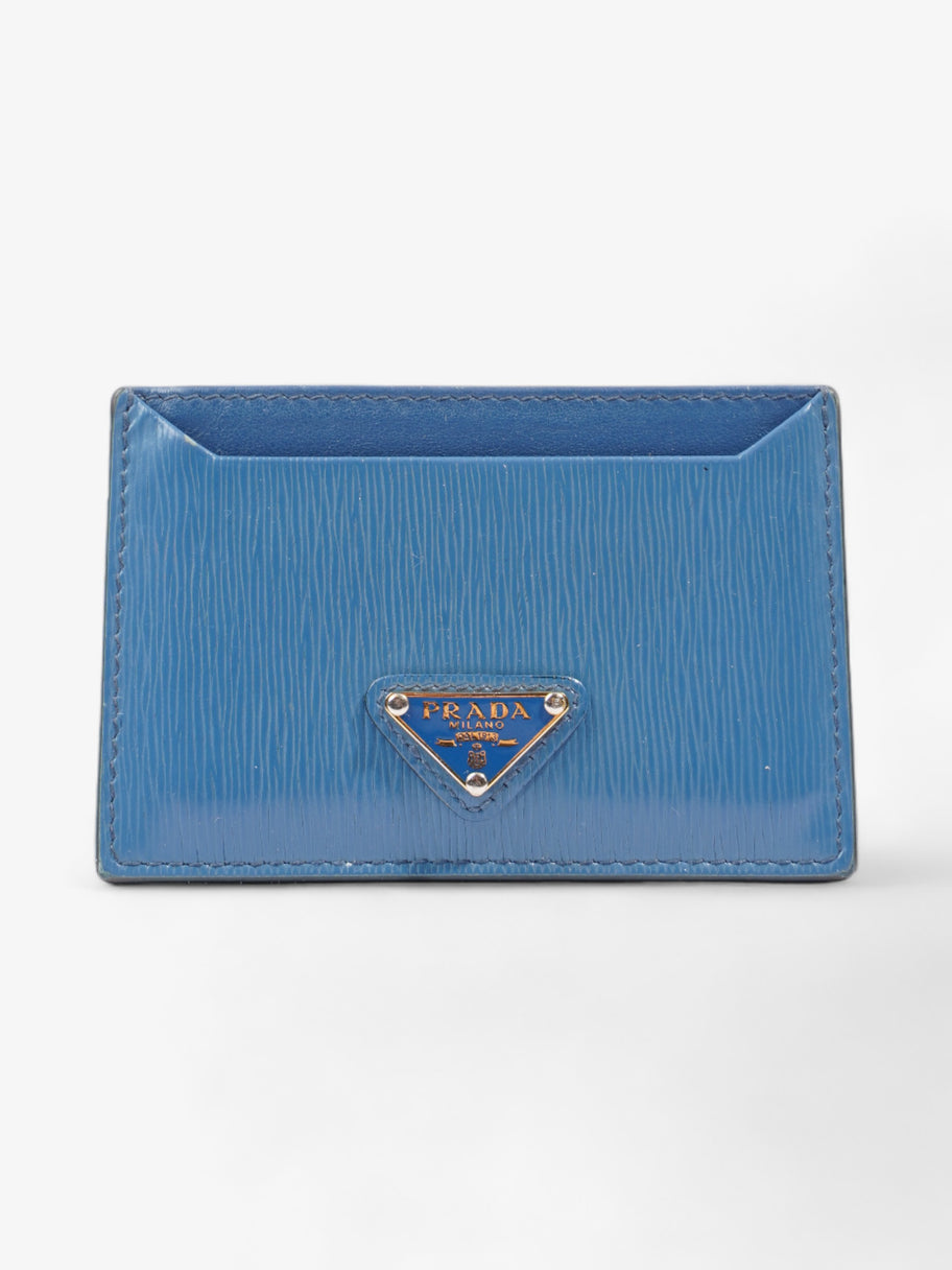 Prada Card Case Blue Epi Leather Image 1