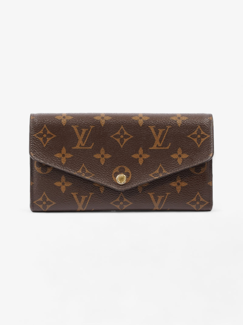  Louis Vuitton Sarah Wallet Monogram Coated Canvas