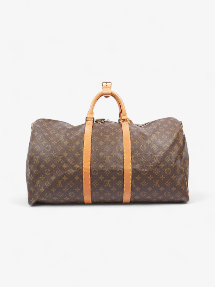 Keepall Bandouliere Monogram Coated Canvas 55 Image 4