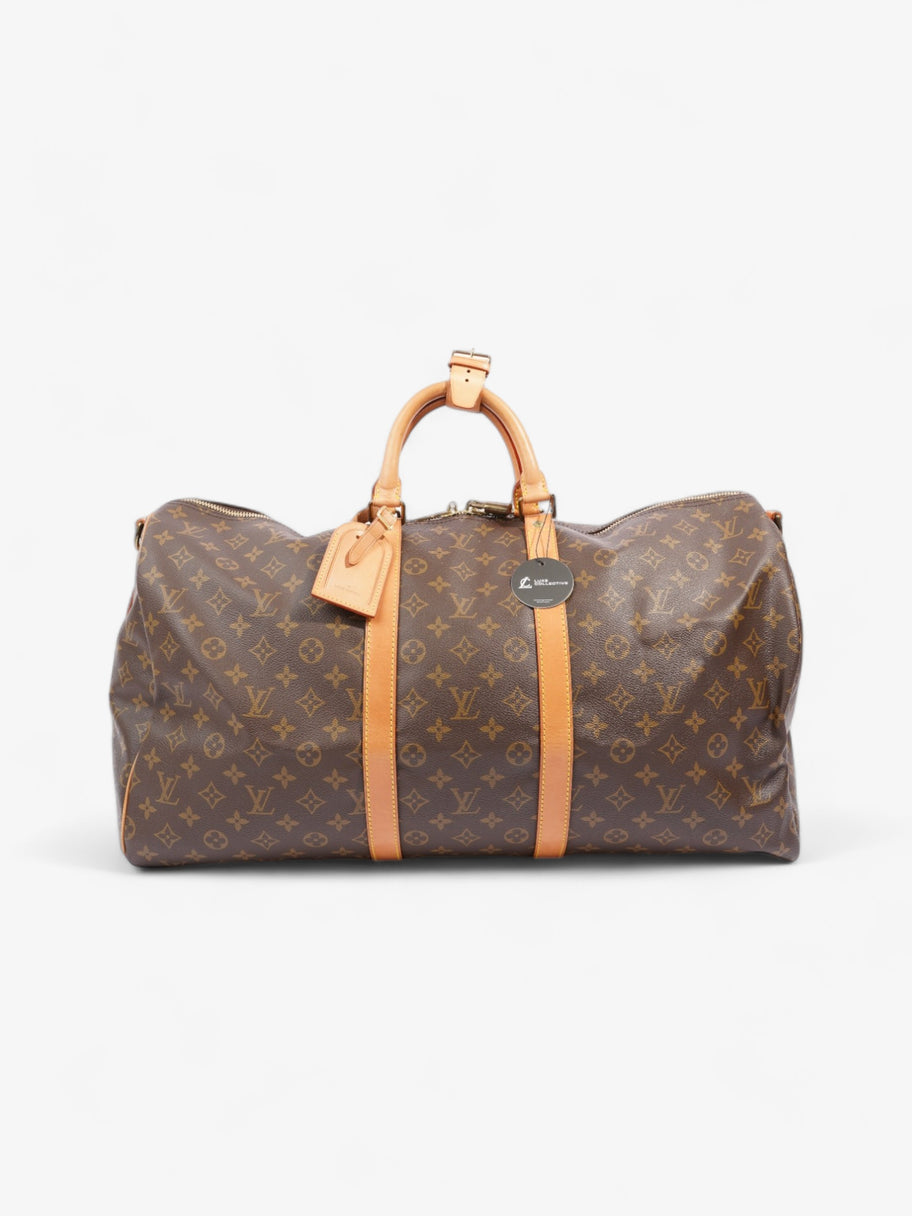 Keepall Bandouliere Monogram Coated Canvas 55 Image 8