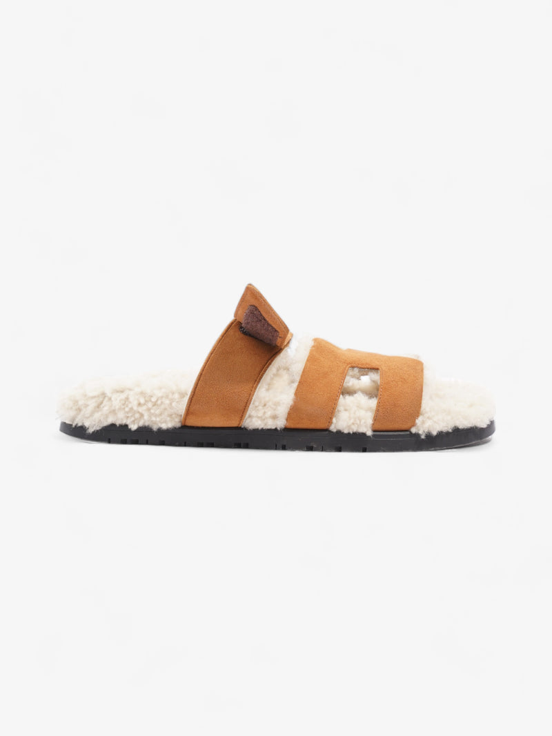  Chypre Sandals Brown Shearling EU 35 UK 2