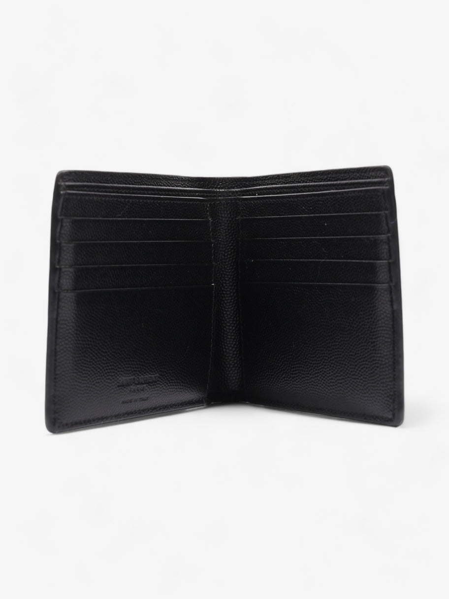 Saint Laurent Bi Fold Wallet Black Leather Image 3