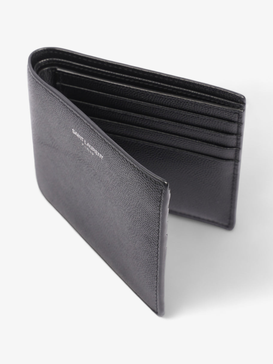 Saint Laurent Bi Fold Wallet Black Leather Image 6