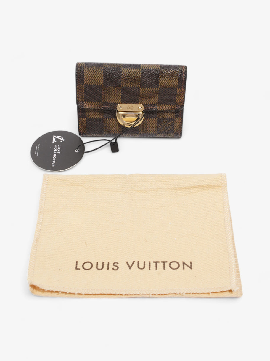 Louis Vuitton Coin Purse Damier Ebene Coated Canvas Image 8