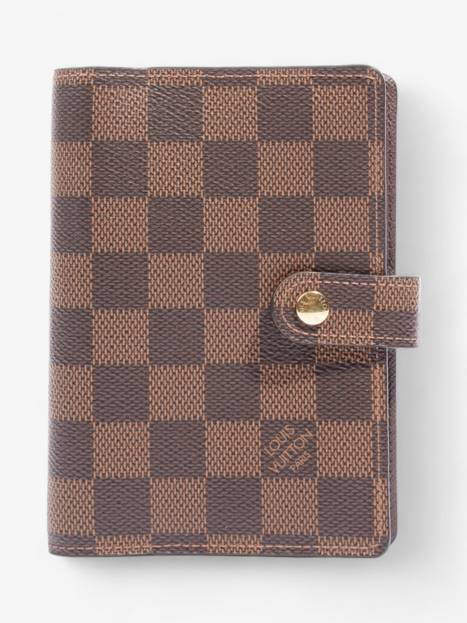 Louis Vuitton Small Ring Agenda Damier Ebene Coated Canvas Image 1