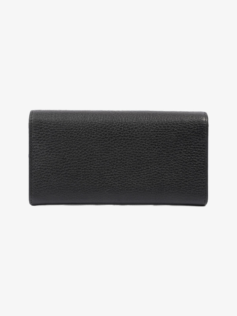  Gucci Marmont Long Wallet Black Leather