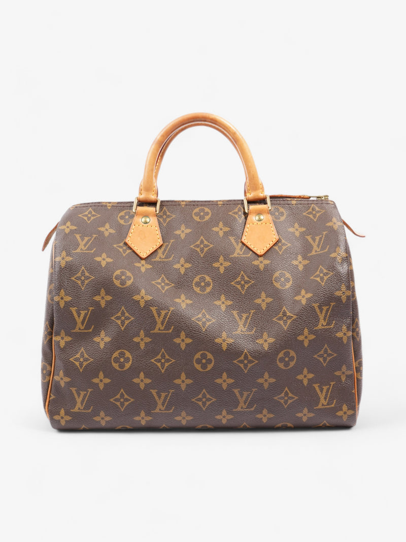  Speedy Monogram Coated Canvas 30