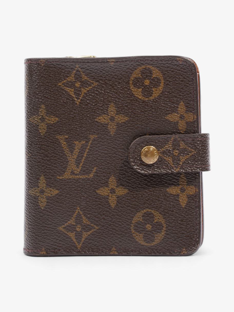 Compact Wallet Monogram Coated Canvas Image 1