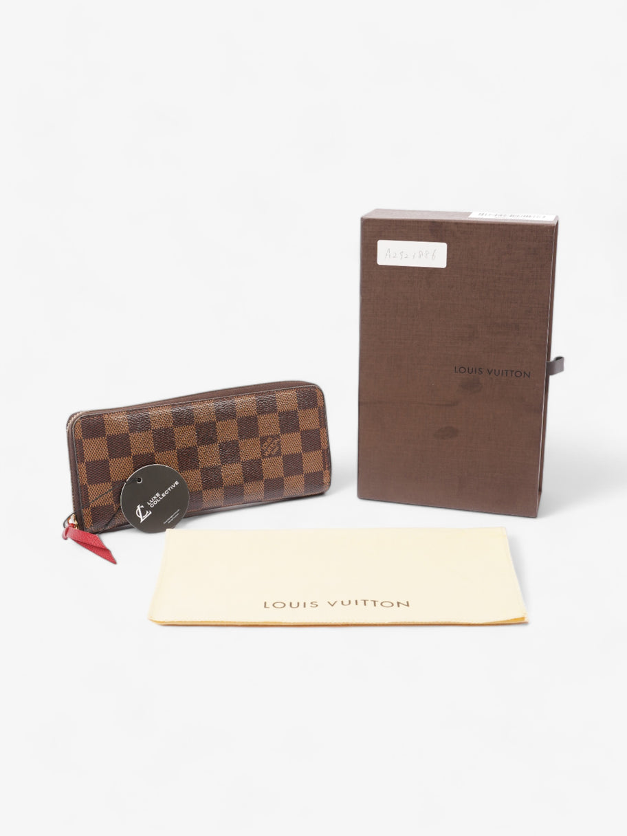 Louis Vuitton Clemence Wallet Damier Ebene Image 6