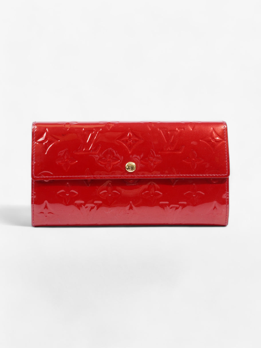 Sarah Wallet Red Vernis Leather Image 1