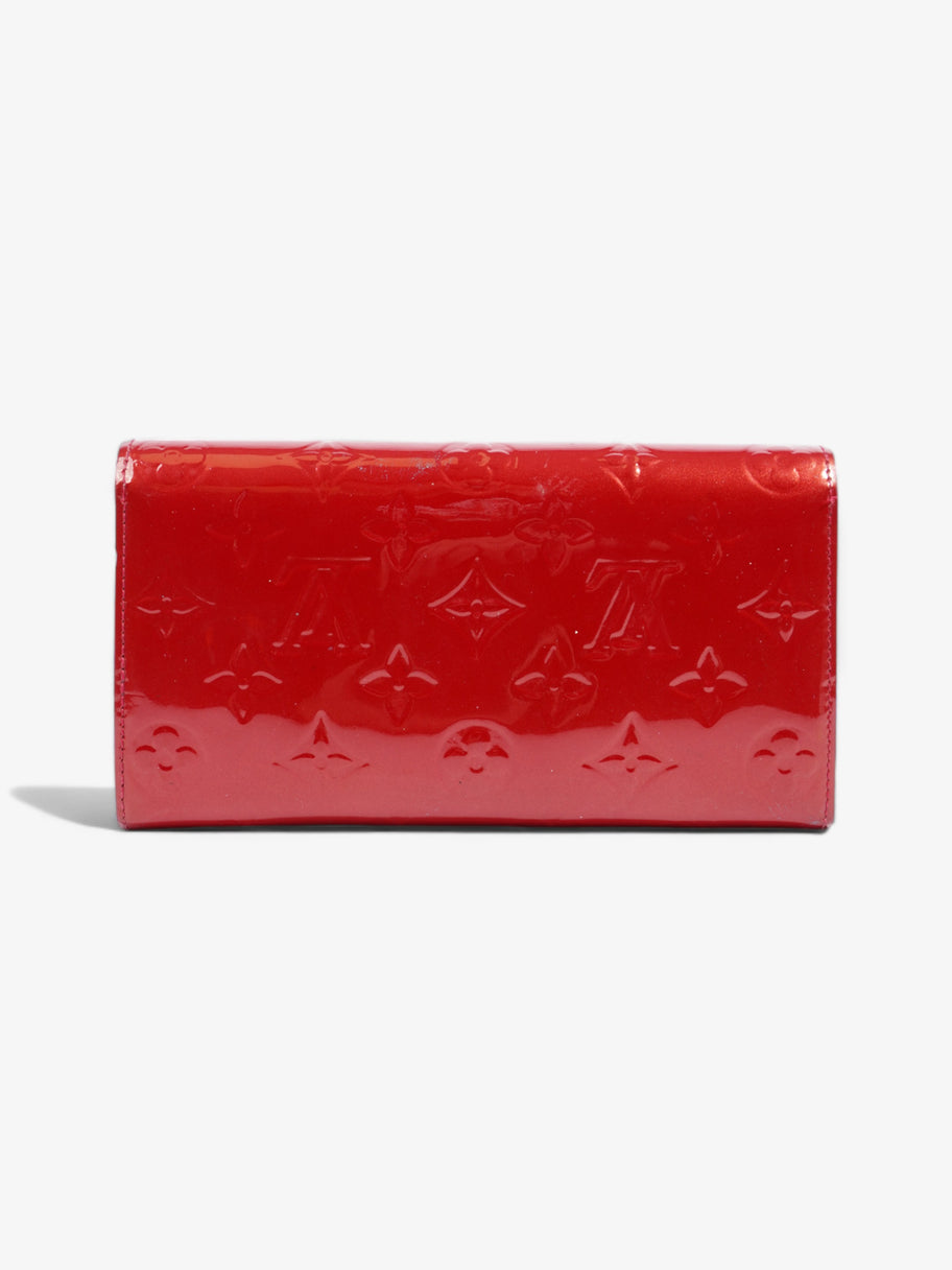 Sarah Wallet Red Vernis Leather Image 2