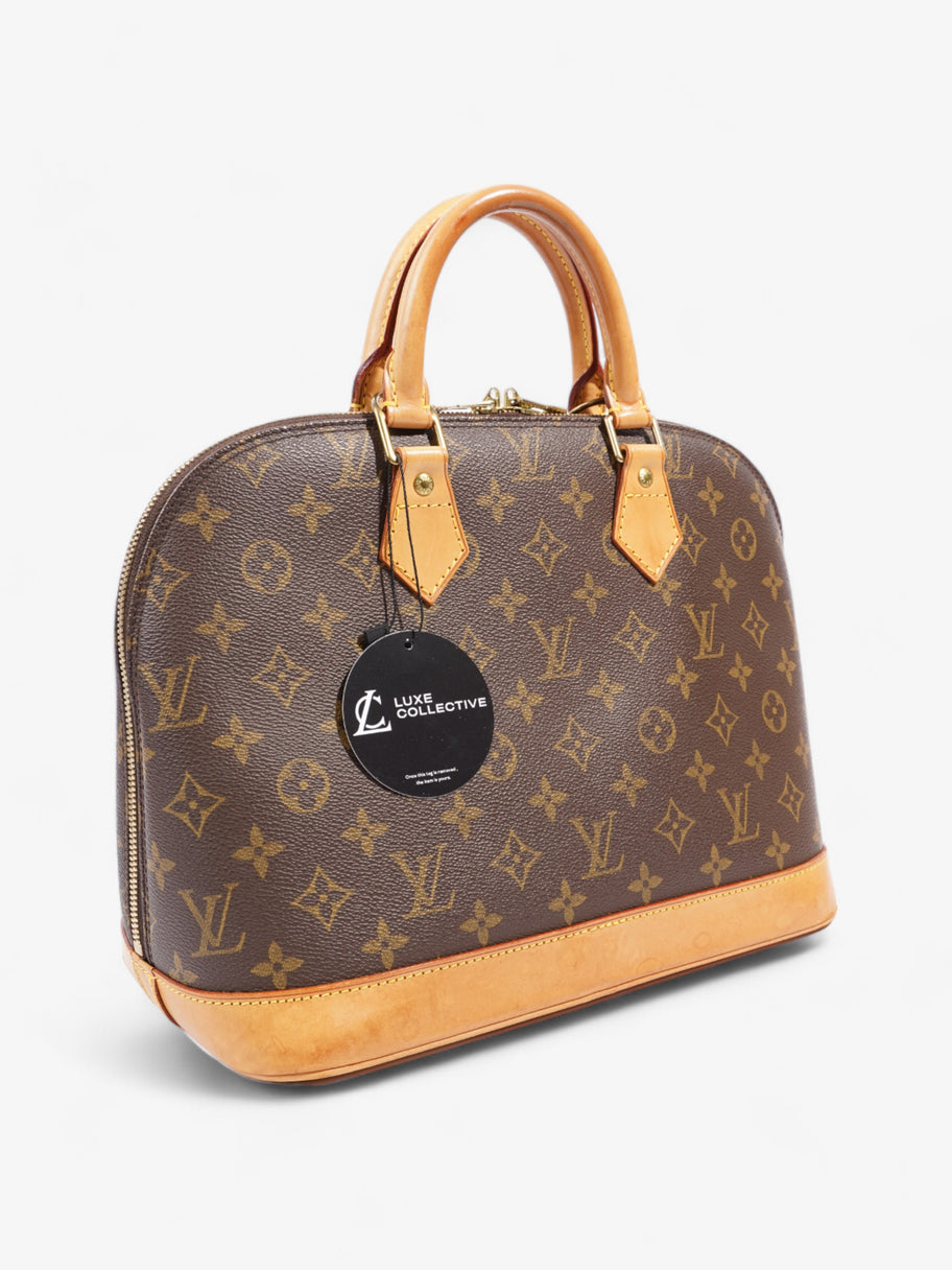 Louis Vuitton Alma Monogram Coated Canvas PM Image 9