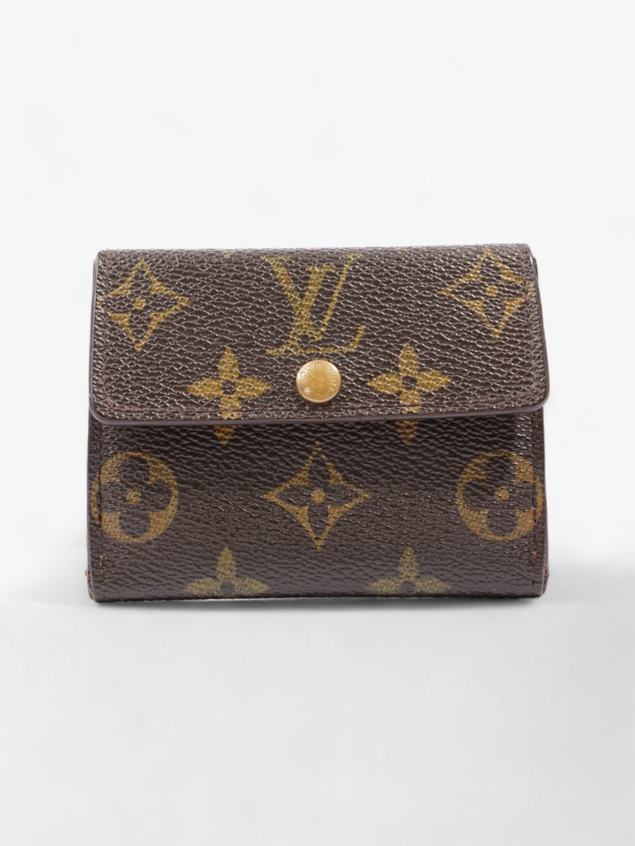 Fold Over Wallet Monogram Coated Canvas Image 1