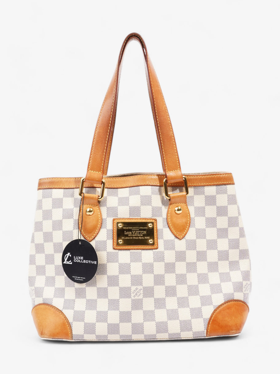 Hampstead Damier Azur Coated Canvas PM Image 8