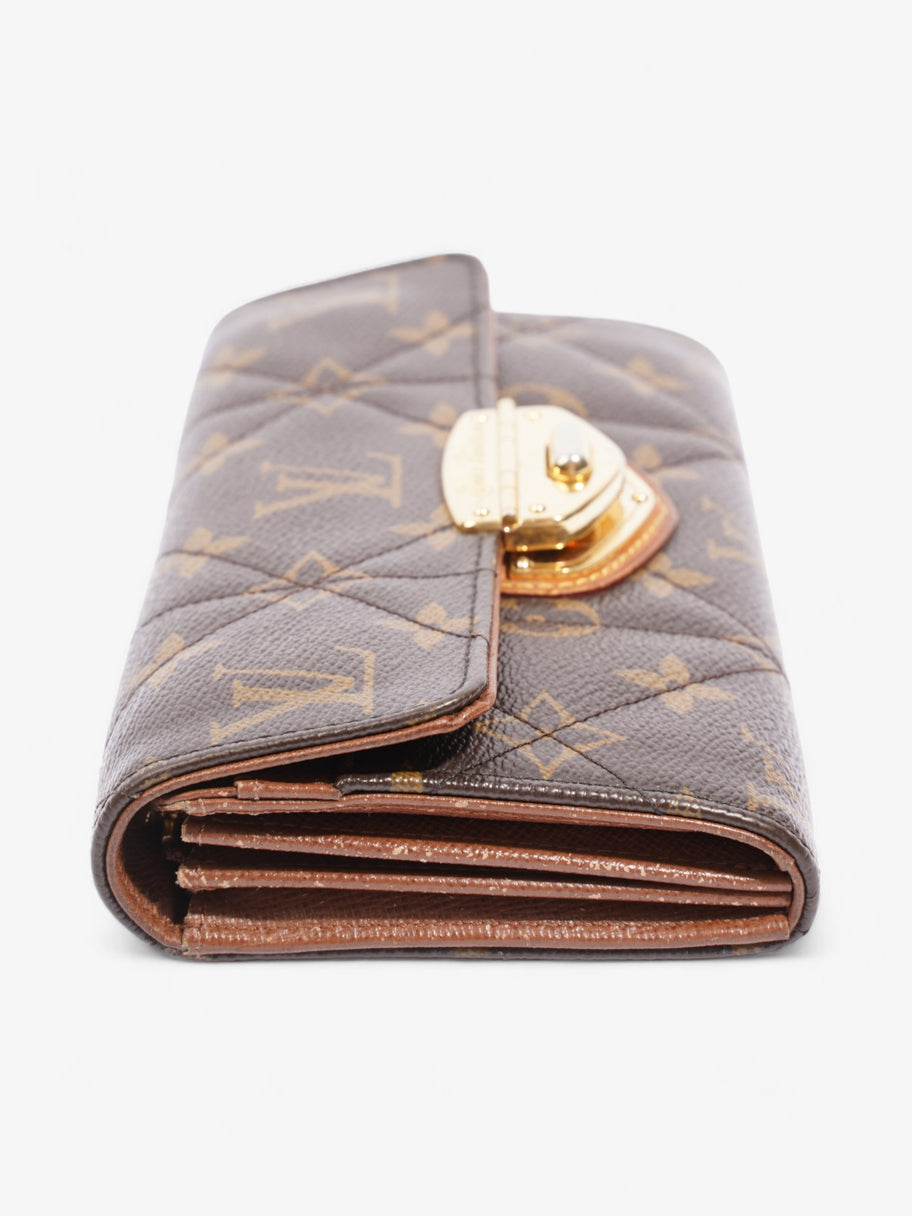 Portefeuille Sarah Long Wallet Monogram Coated Canvas Image 4