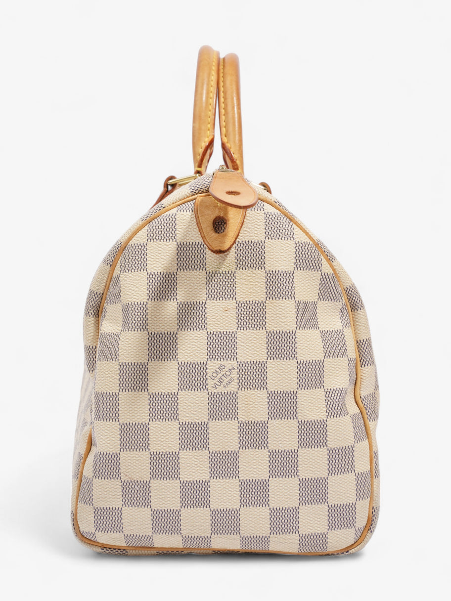 Louis Vuitton Speedy Damier Azur Coated Canvas 30 Image 3