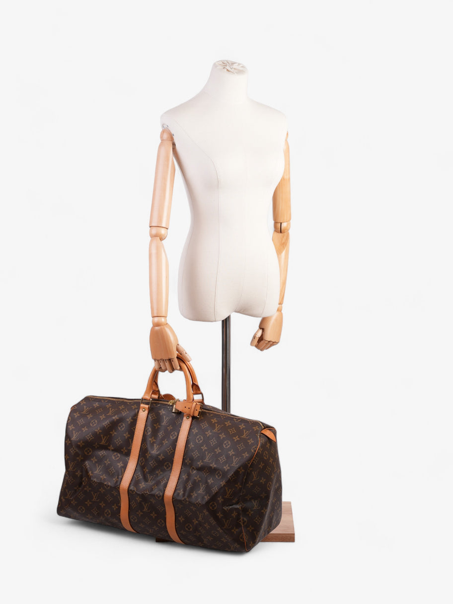 Louis Vuitton Keepall Monogram Coated Canvas 55 Image 2