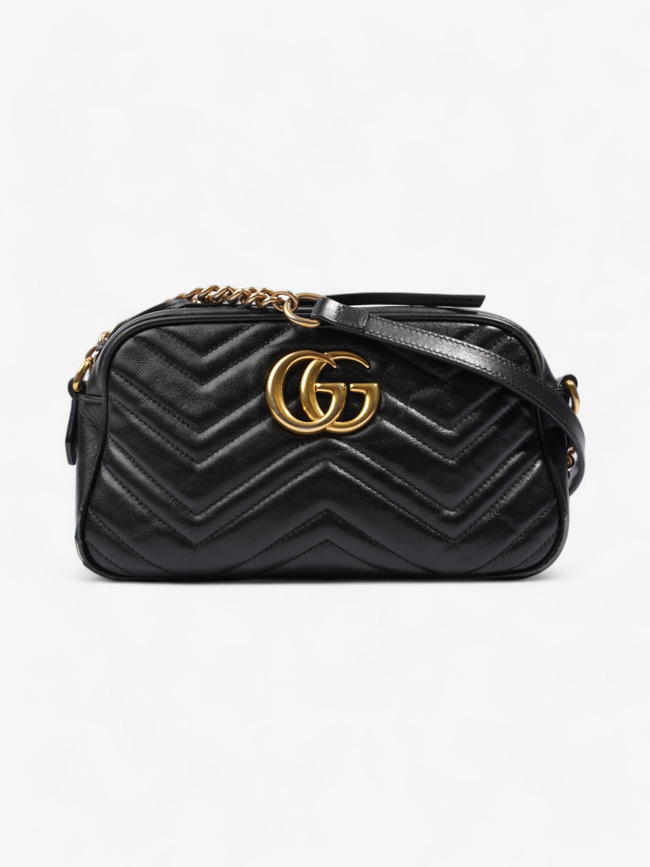 Gucci GG Marmont Black Matelasse Leather Small Image 1