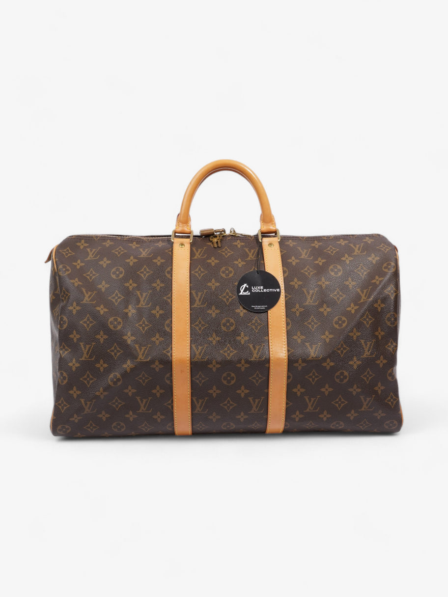 Louis Vuitton Keepall Monogram Coated Canvas 50 Image 8