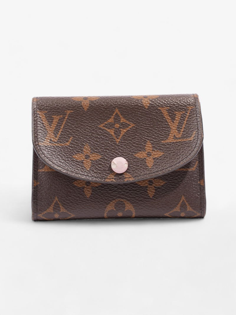  Louis Vuitton Porte Monnaie Zip Monogram Coated Canvas