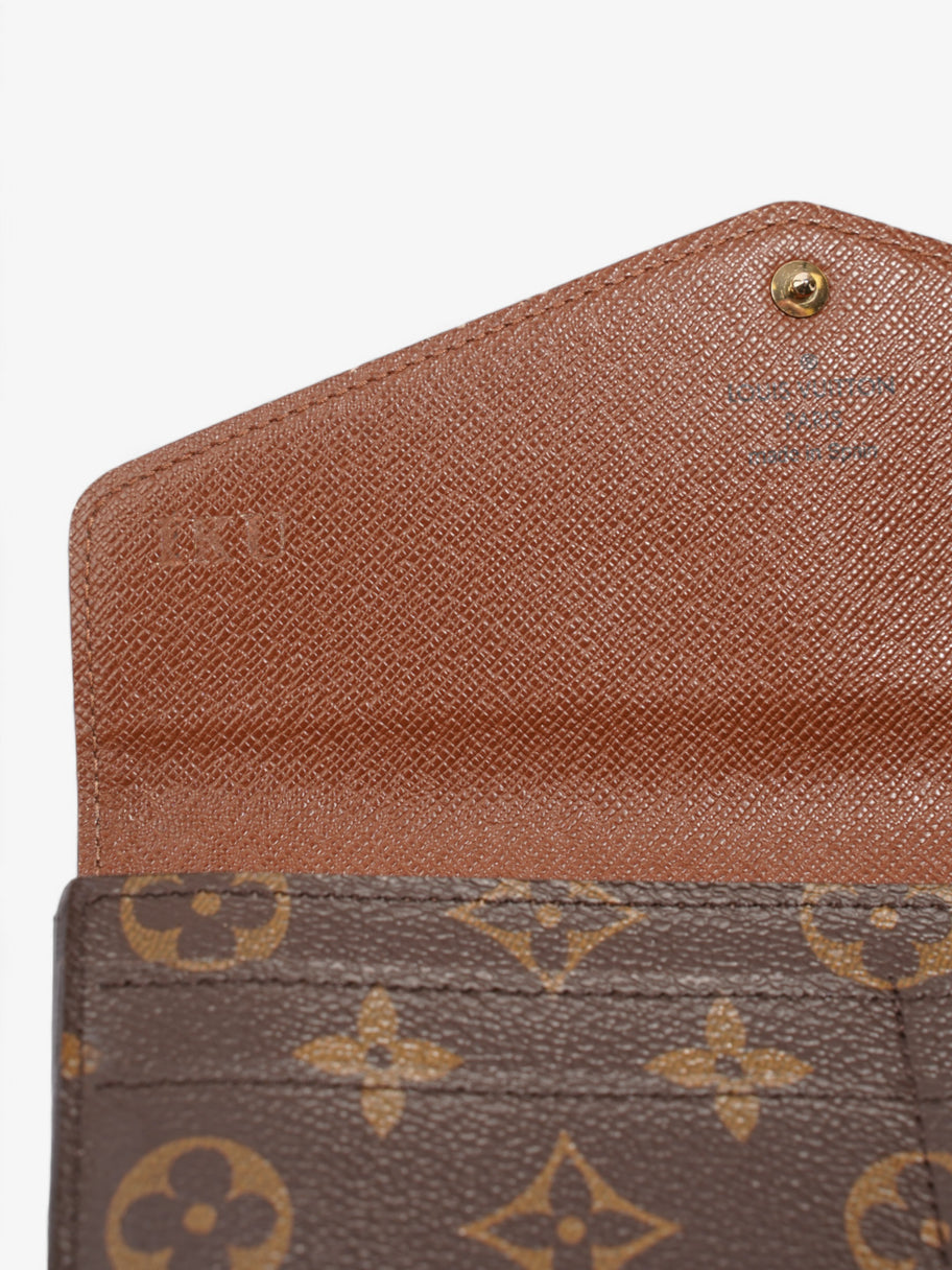 Louis Vuitton Sarah Wallet Monogram Coated Canvas Image 8