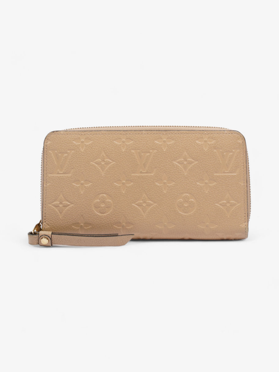 Louis Vuitton Zippy Wallet Beige Empreinte Leather Image 1