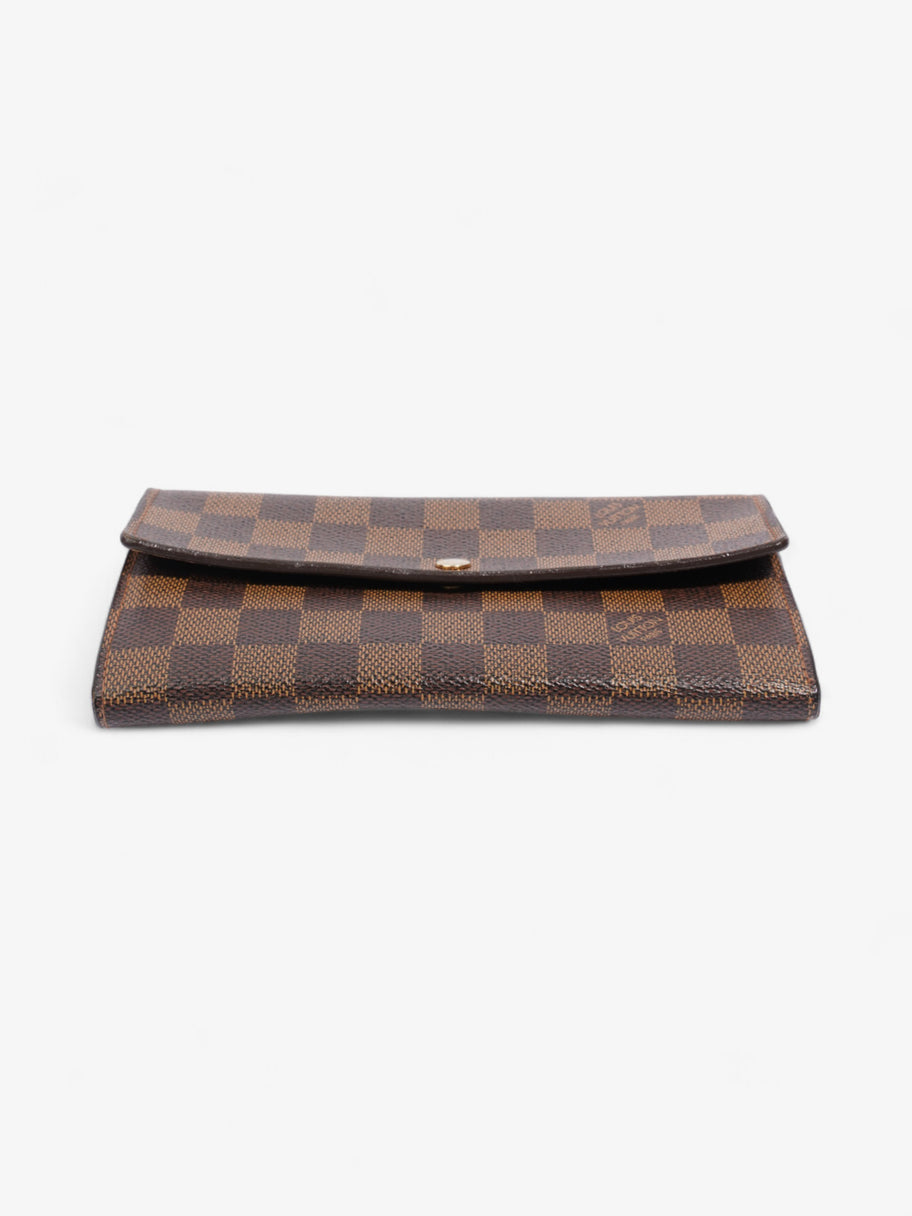 Louis Vuitton Sarah Wallet Damier Ebene Coated Canvas Image 5