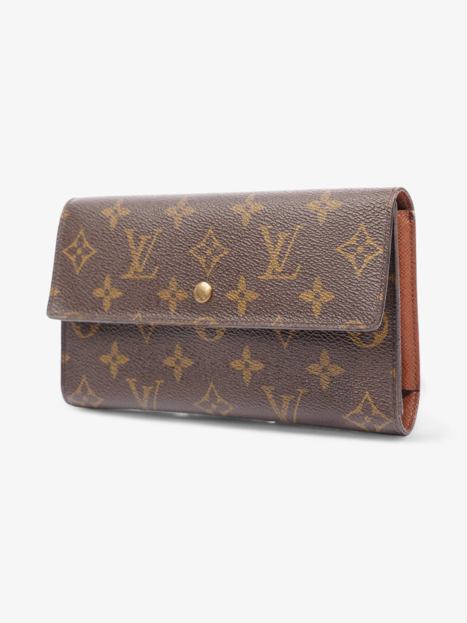 Louis Vuitton Porte Tresor International Long Wallet Monogram Coated Canvas Image 3