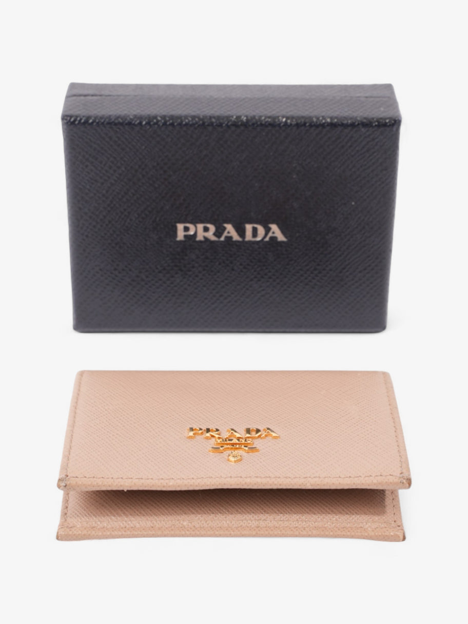 Prada leather card case best sale